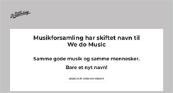 Desktop Screenshot of musikforsamling.dk